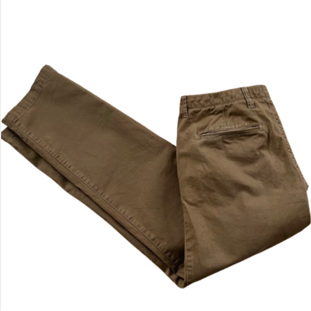 Gap Men’s Straight Leg Pants 31 x 32 Dark Khaki